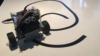 Self balancing two wheeled robot with obstacle avoidance function