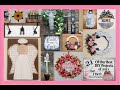 21 of Our Best DIY's of 2021 PLUS 2 NEW PROJECTS! | High End Dupes, Farmhouse, Shabby Chic, Beginner