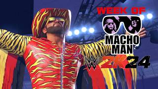 Week of Macho Man | SNAP INTO A SLIM JIM! YEAH! | WWE 2K24