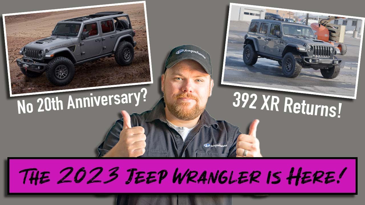 Jeep News June 2022 | The 2023 Jeep Wrangler is here! - YouTube