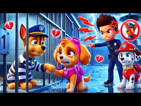¡¿CHASE en la CÁRCEL?! ¡¿Por qué RYDER está ENOJADO?! ¡No llores, SKYE! | PAw PaTRol en Español