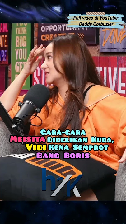 Meisita waktu kecil kendaraannya kuda #meisitalomania #vidialdiano #boris #podcastselebriti