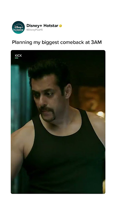 SALMAN KHAN planning his biggest comeback 👀 | Kick | DisneyPlus Hotstar