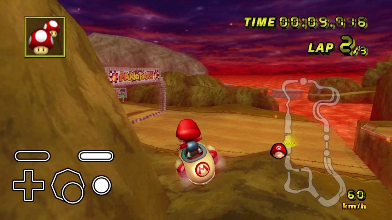 [MKW] Grumble Volcano (Glitch) - 