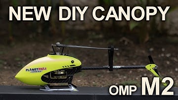 OMPHOBBY M2 Flight with New DIY Canopy