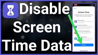 How To Delete Screen Time Data From iPhone