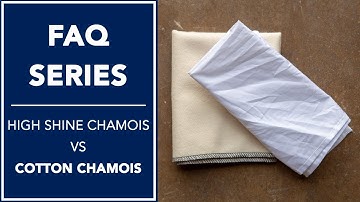 The Difference Between The High Shine Chamois And The 12 Ounce Cotton Chamois | FAQ | Kirby Allison