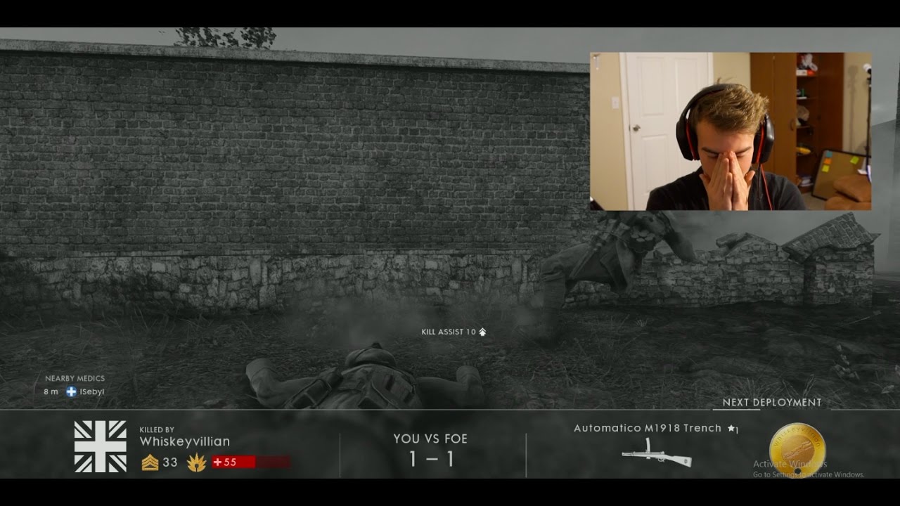 closest team death match BF1