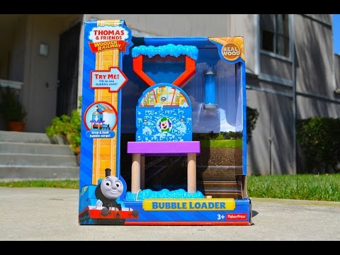 2015 Thomas Wooden Railway BUBBLE LOADER Destination By Mattel Fisher Price