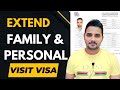 Extend saudi family visit visa  saudi personal visit visa 