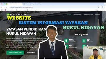 Hasil UAS Pemrograman Web | Website Sistem Informasi Yayasan Nurul Hidayah Karang Rejo