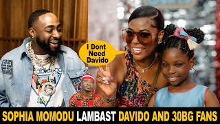 Sophia Momodu Lambast Davido And 30BG Fans "I DONT WANT HIM BACK"