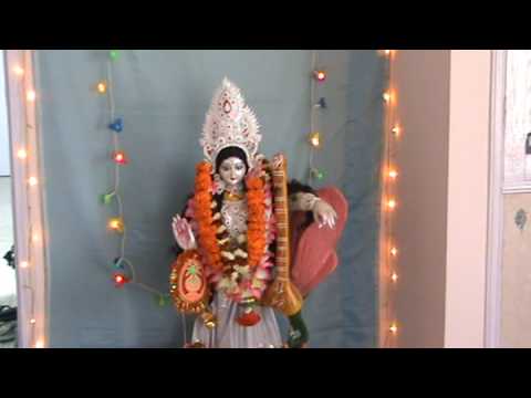 Saraswati Puja At Home Youtube