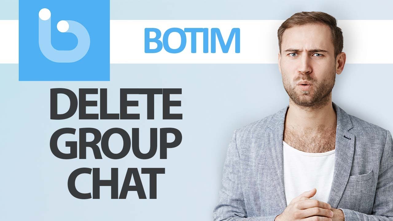 How To Delete And Remove Group Chat On Botim App | Step By Step