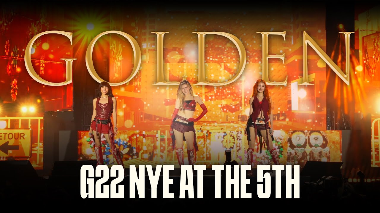 #G22: Golden – HUNTR/X (cover by G22) Official Live Performance Fancam (NYE at the 5th)
