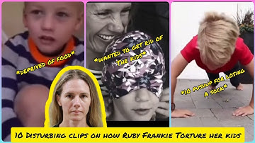 10 UNSEEN DISTURBING CLIPS on how Ruby Franke, (8 passenger mum) DANGEROUSLY TORTURES her children