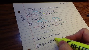 3.2 Distributive Property and Combining Like Terms