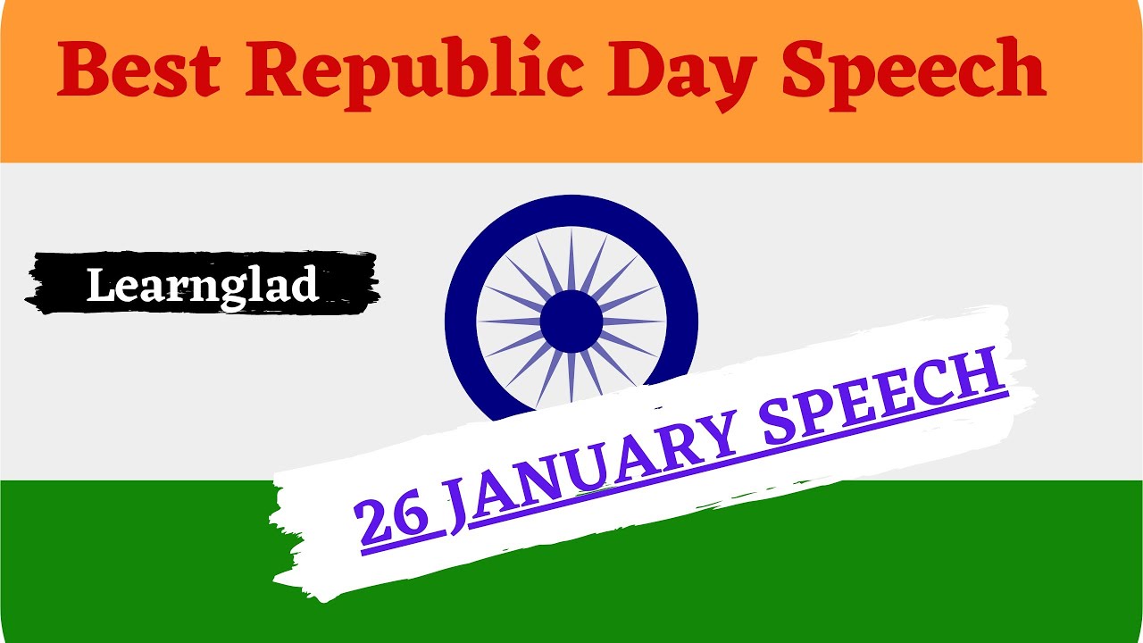 2 minute speech on republic day