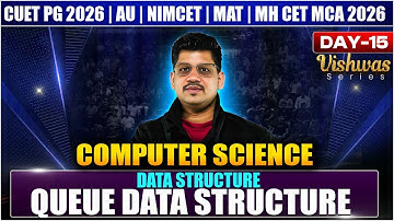 CUET PG 2026 Computer Science | AU  | JMI | MH MCA CET 2026 | Data Structure
