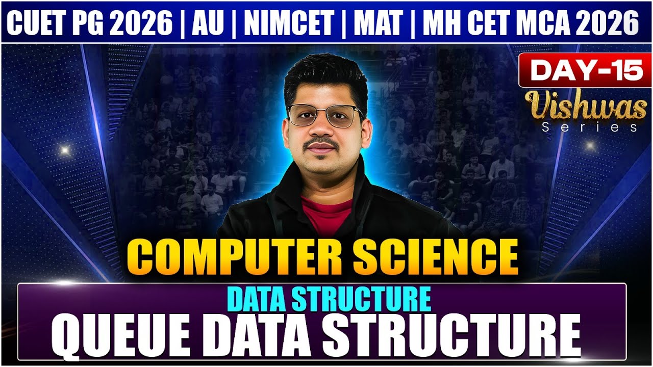 CUET PG 2026 Computer Science | AU | JMI | MH MCA CET 2026 | Data ...