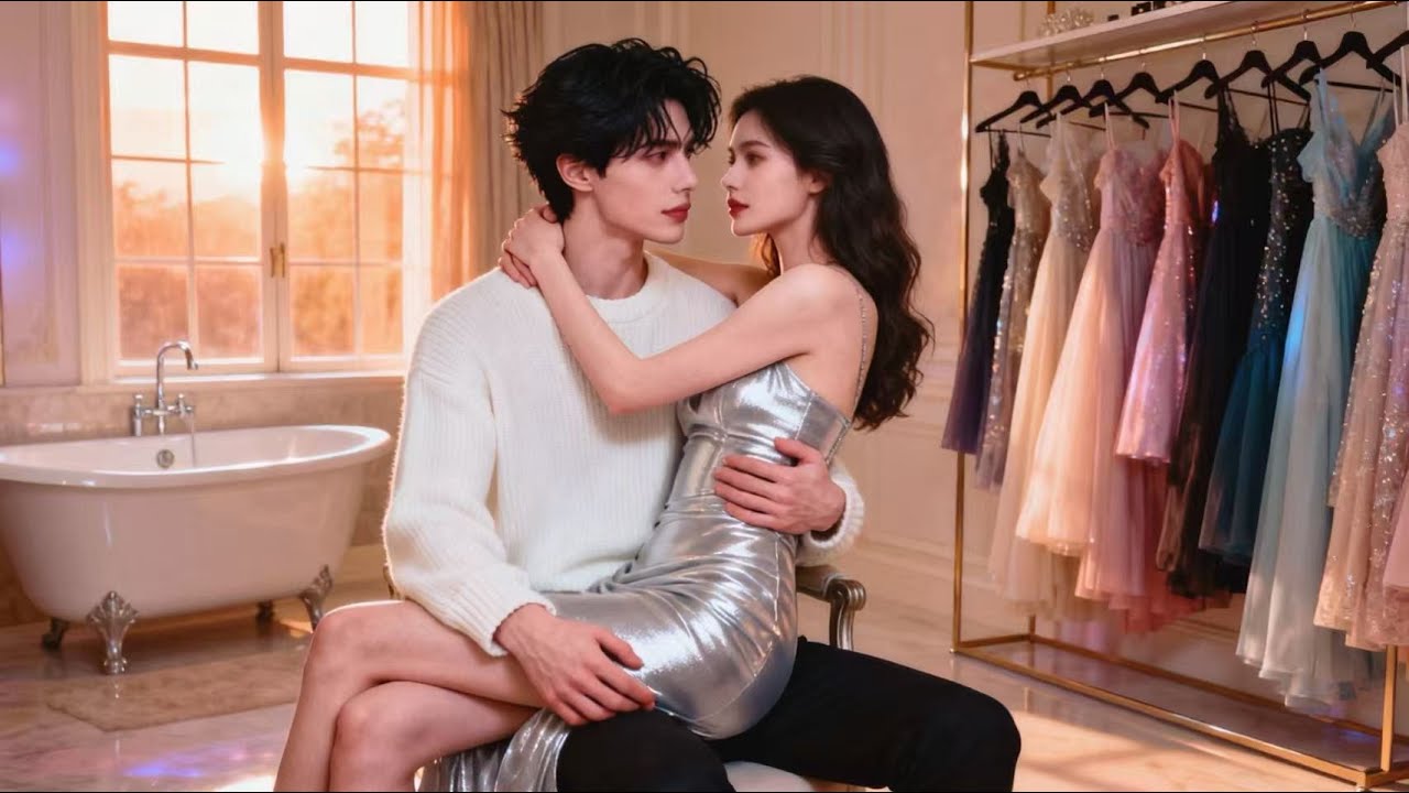 الزوجة التي لا تحب وضع المكياج ارتدت فستانًا فاخرًا، ولم يستطع الـCEO أن يرفع عينيه عنها.