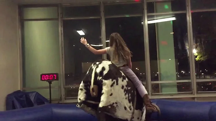 Frank & Gigi & a Mechanical Bull