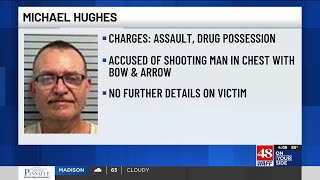 Jackson County man arrested for shooting victim with bow and arrow