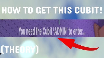 HOW TO GET THE ADMIN CUBIT (THEORY) in Shadovis RPG