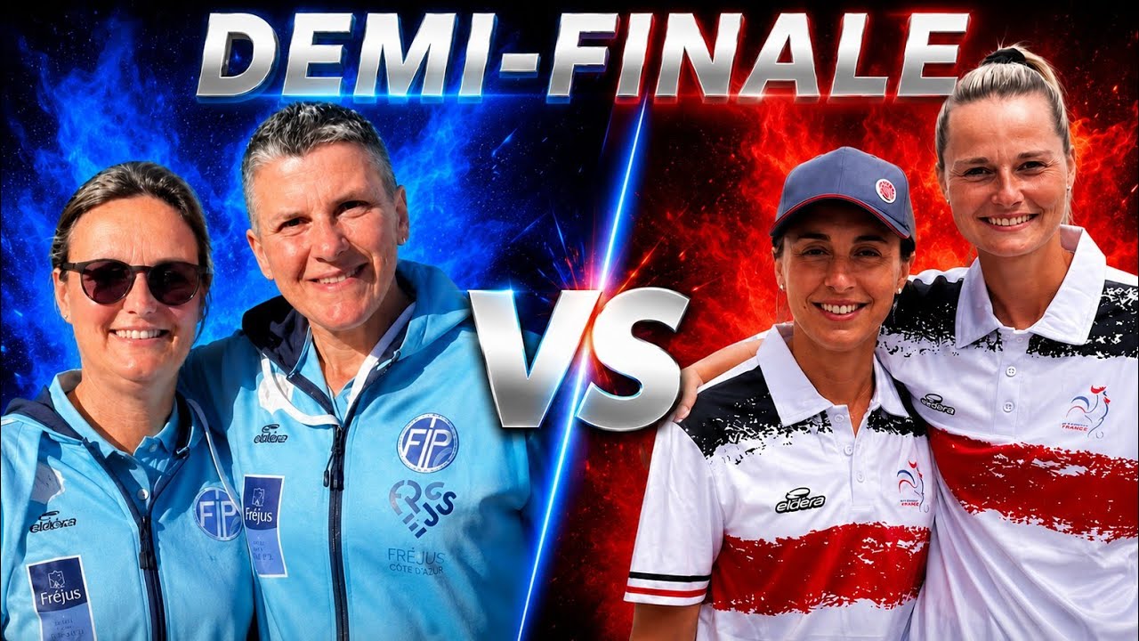 Miniature : 🔴 Direct - Championnat de France Doublette Féminin - DEMI-FINALE
