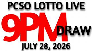 Lotto Result Today 9pm Draw July 28, 2026 Swertres Ez2 PCSO LIVE