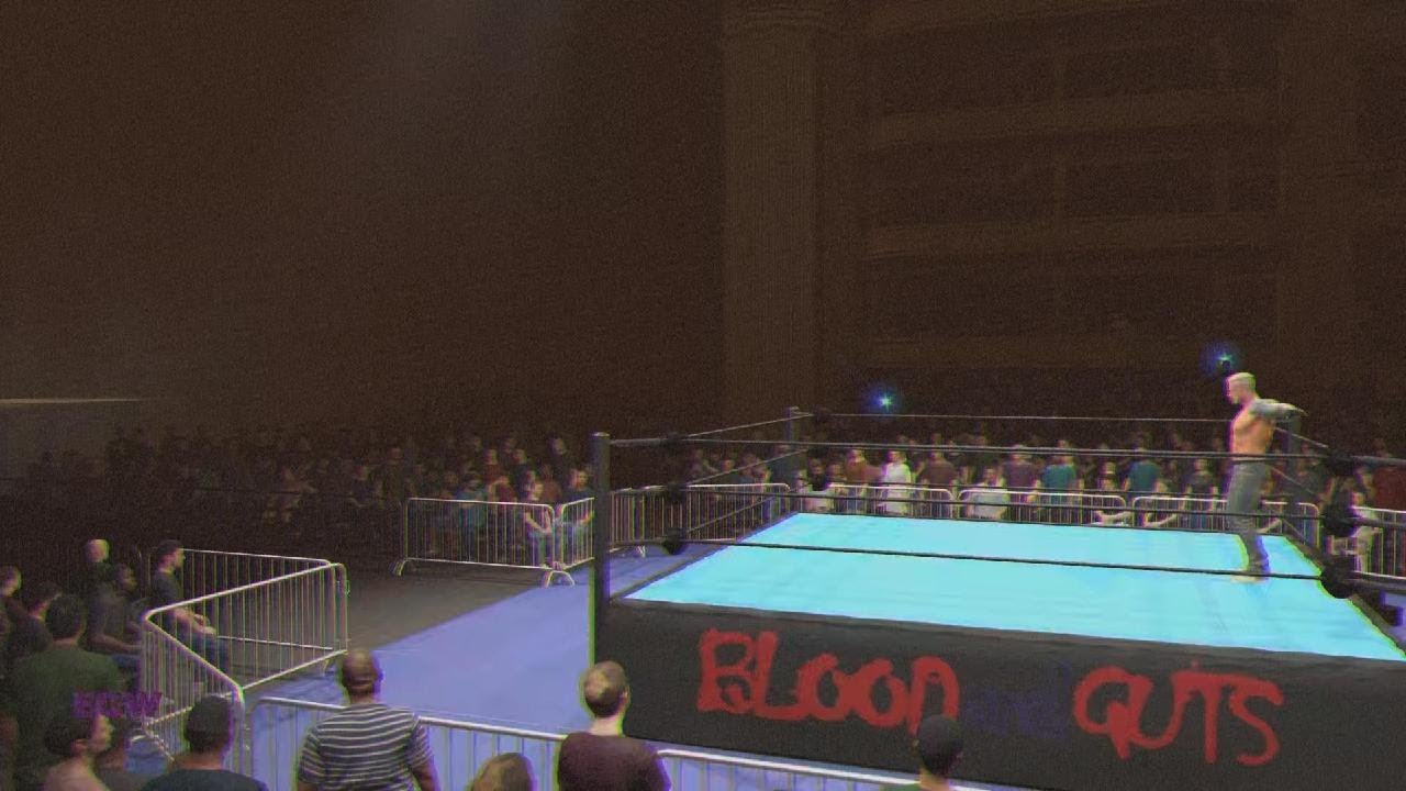 WWE 2K25_ECW: Dexter Lumis v Jalen Brunson