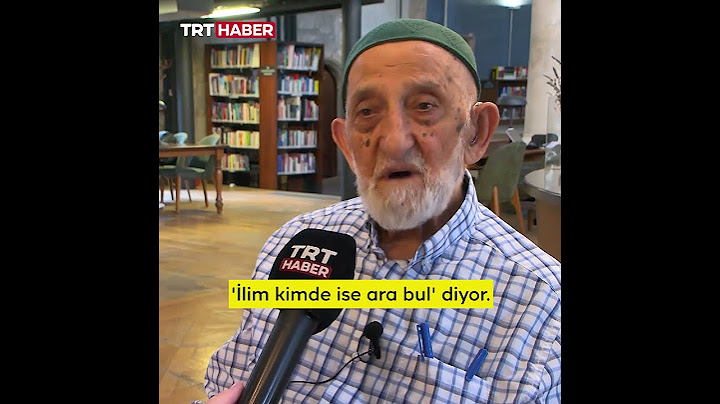 Kayseri'de yaşayan 95 yaşındaki Halil Eren, okuma aşkıyla gençlere örnek oluyor.