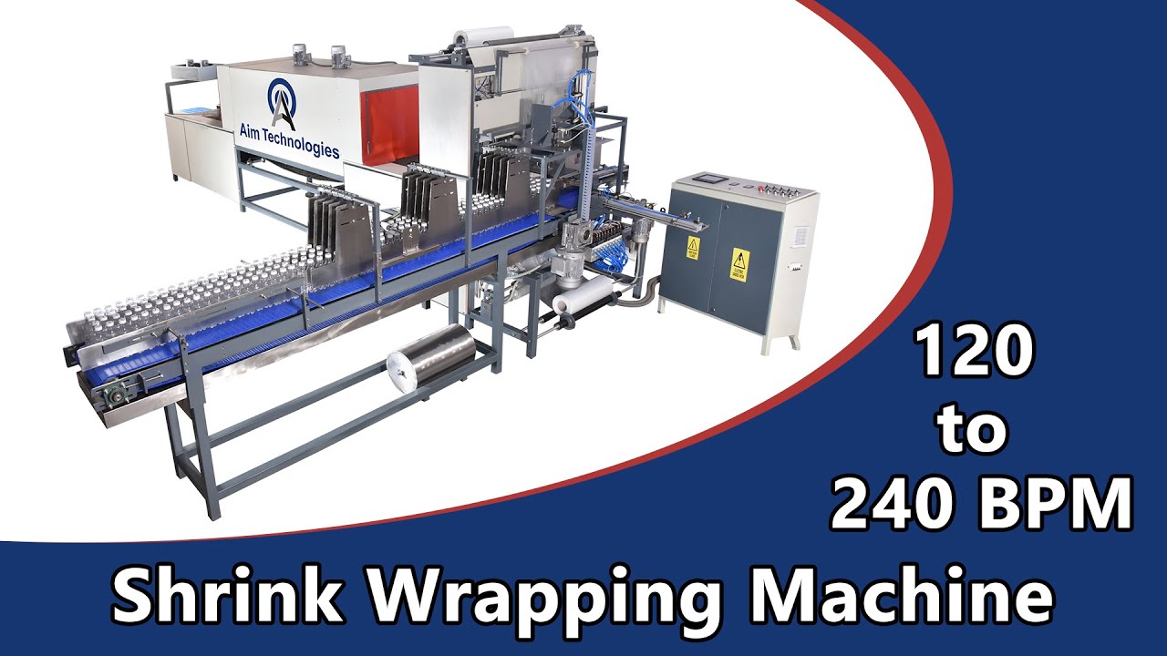 120 to 240 BPM Fully Automatic Shrink Wrapping Machine -from AIM ...