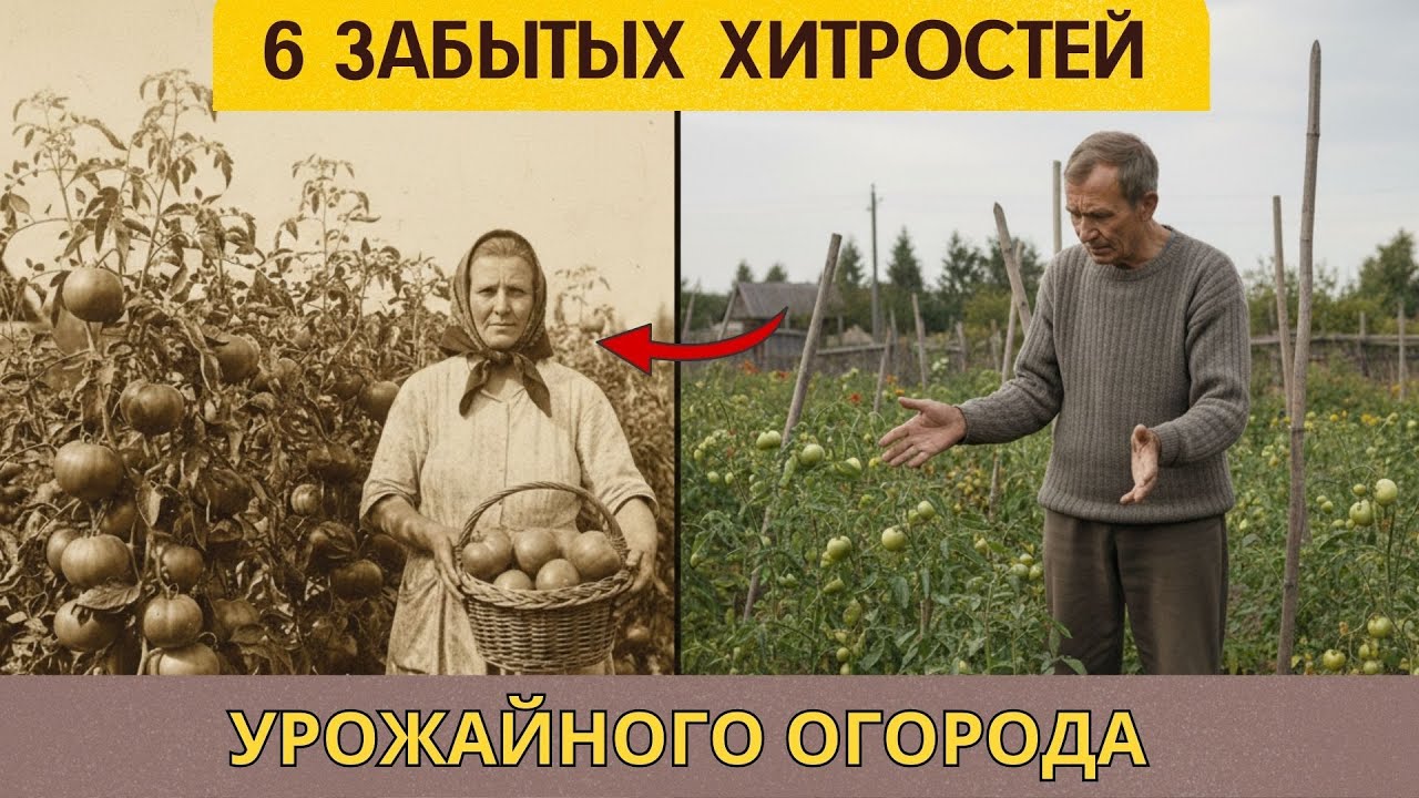 6 ЗАБЫТЫХ секретов русского огорода, что дадут фору любой химии