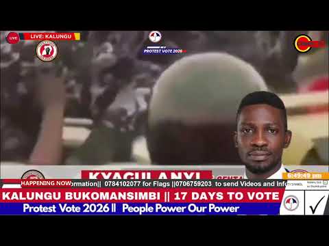 KALUNGU And BUKOMANSIMBI 17 DAYS TO VOTE 