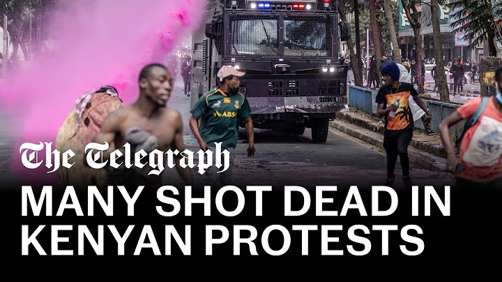 Kenya protest: At least five shot dead as demonstrators storm parliament