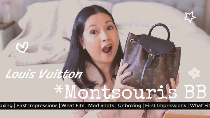 Louis Vuitton Montsouris BB Handbag Brown – EliteLaza
