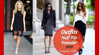 Crearte Tips Women Outfits Half Slip Extenders Fashion.
