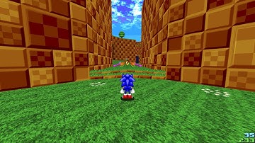 srb2 2.2.9 greenflower zone 1 (sonic) (0:13.45)
