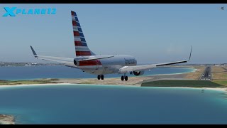 【X-Plane 12】Zibo Mod B738 | Miami(KMIA) to Bermuda(TXKF)