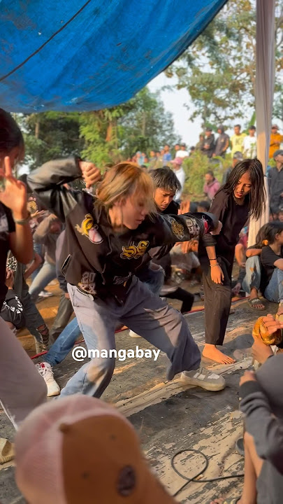 Reva bule dengan style gerakan baru #terbang #terbangan #kudalumping