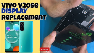 Vivo v20se display replacement | how to change Vivo v20se screen #display #vivo #new