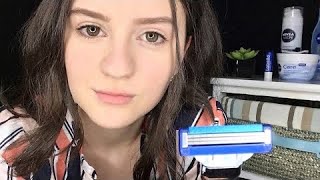 :     ,  ظ  || ASMR Men's Shave Roleplay, Soft Whisper 