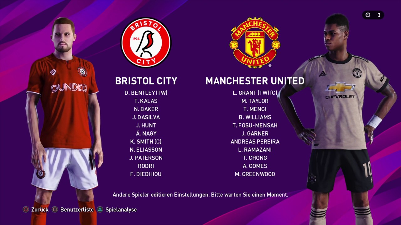 BRISTOL CITY vs MANCHESTER UNITED - Online Divisions - eFootball PES