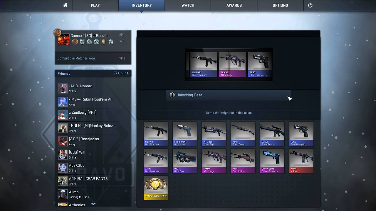 [CS:GO] ESports Winter Case Unboxing