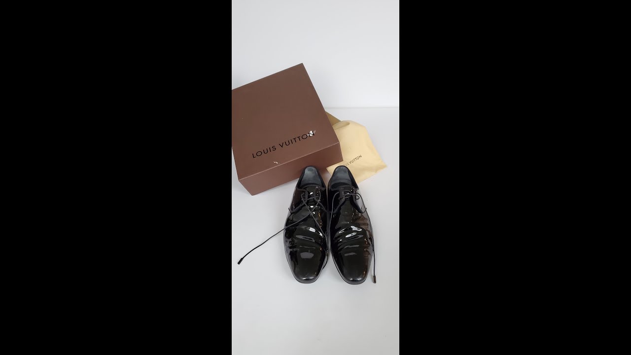 Fumoir Derby Black Louis Vuitton Men's Shoes - Used, Second Hand