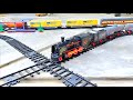 Two charming miniature classic locomotives with stunning details.