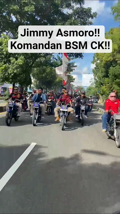 Jimmy Asmoro! Komandan BSM CK!! #pdiperjuangan #pdip #konvoi #syawalan #megawati #viral2025 #sleman