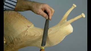 How to Carve a Snail Relief - 7 Refining the Body