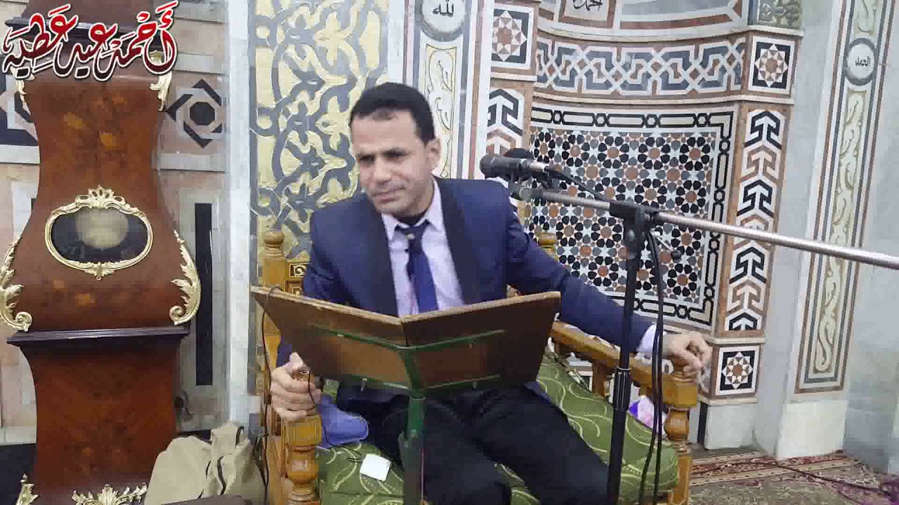 المبتهل إبراهيم راشد _ إبتهال وأذان فجر يوم ٢٠١٨/٥/١١_ مسجد السيدة نفيسة رضي الله عنها بالقاهرة